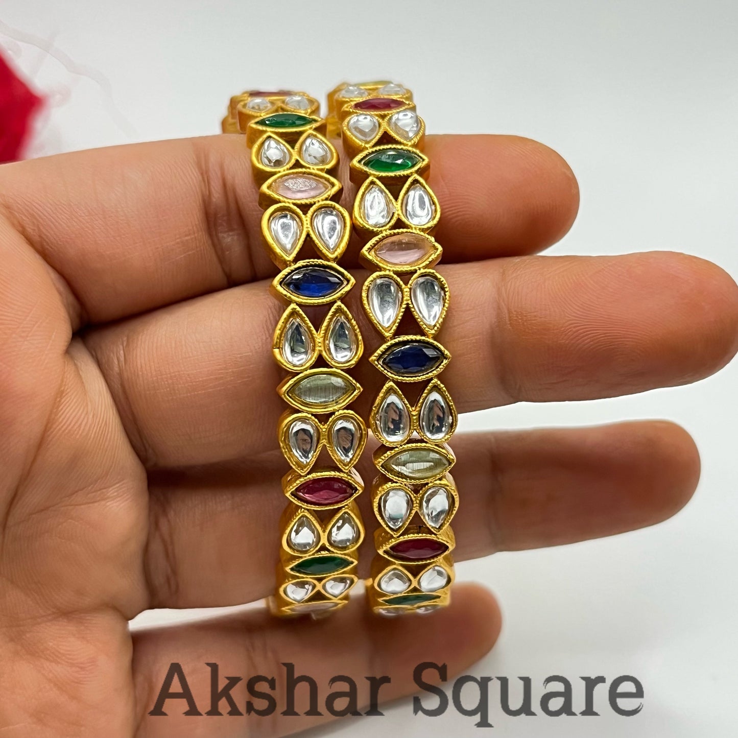 Kundan Bangles