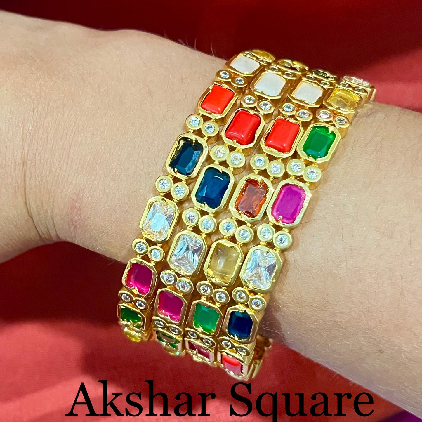 Navratna AD Bangles