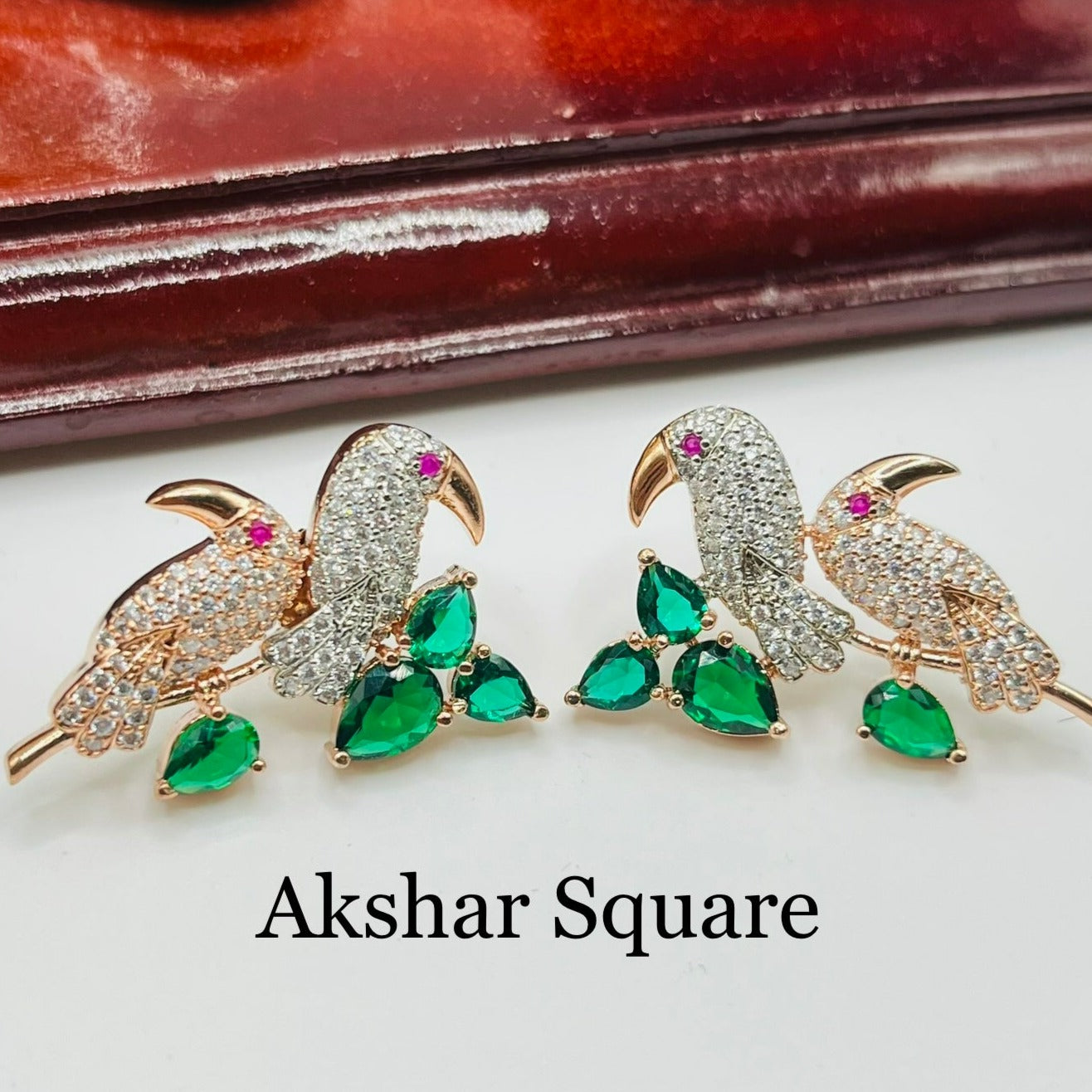 Parrot/Bird Stud Earrings