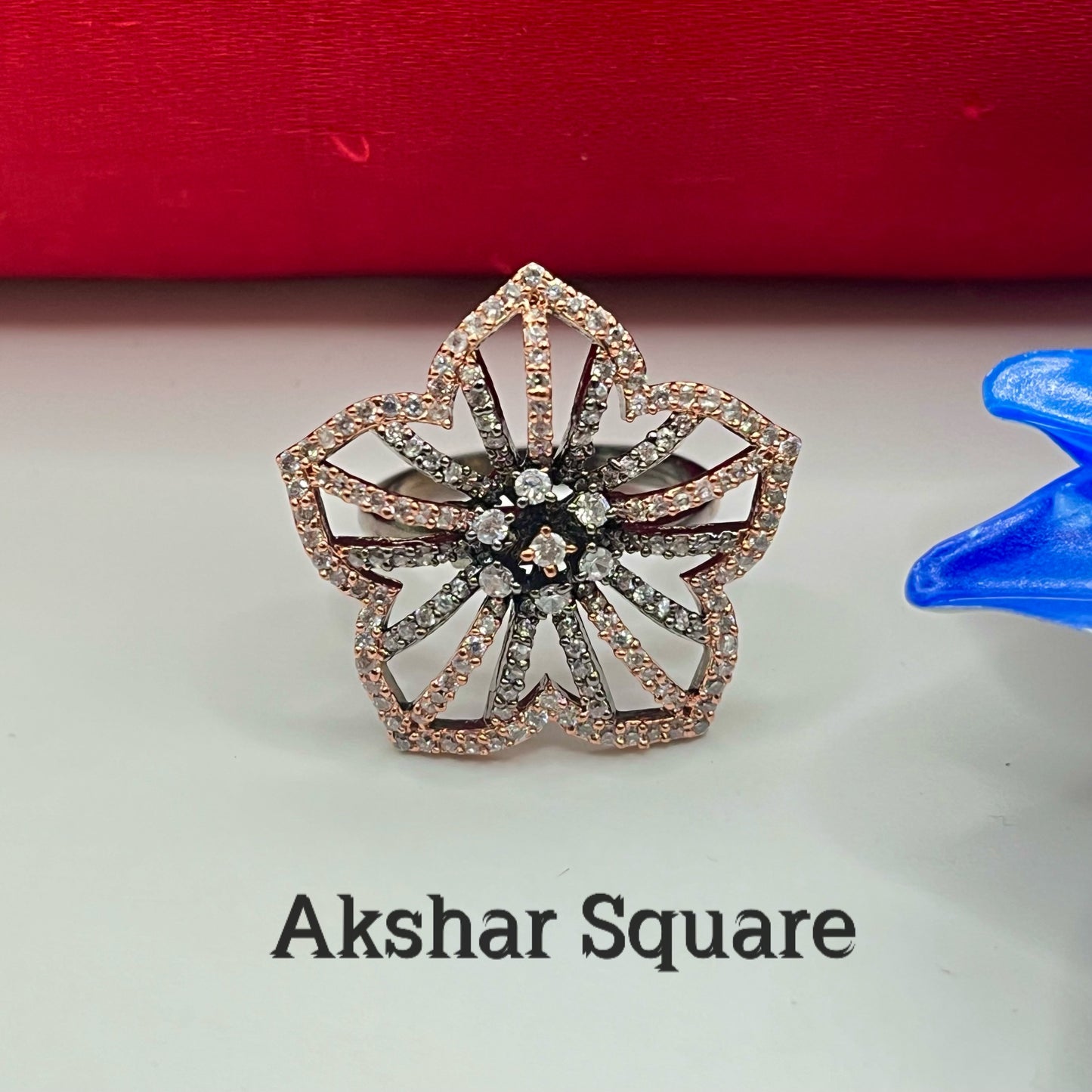 Flower design Finger rings