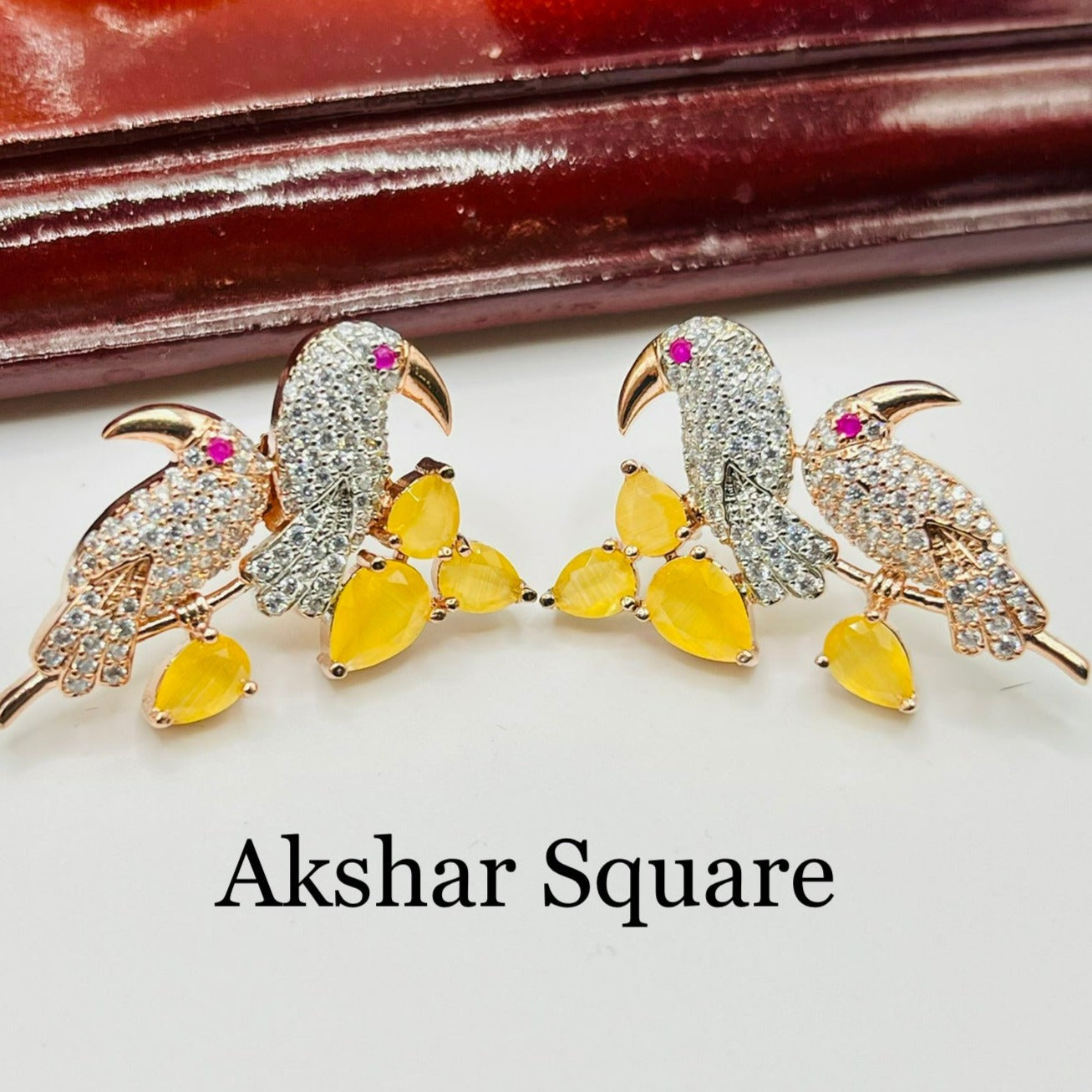Parrot/Bird Stud Earrings