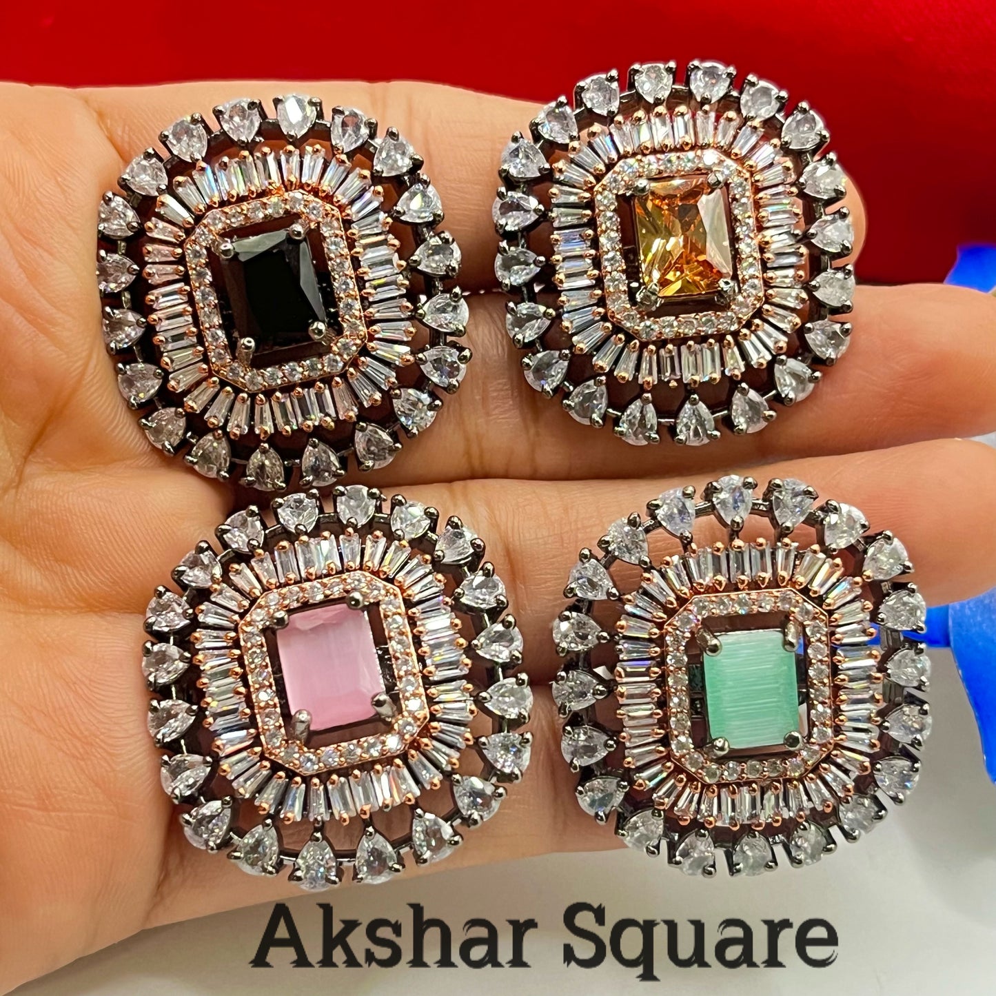 Victorian rose gold Finger rings