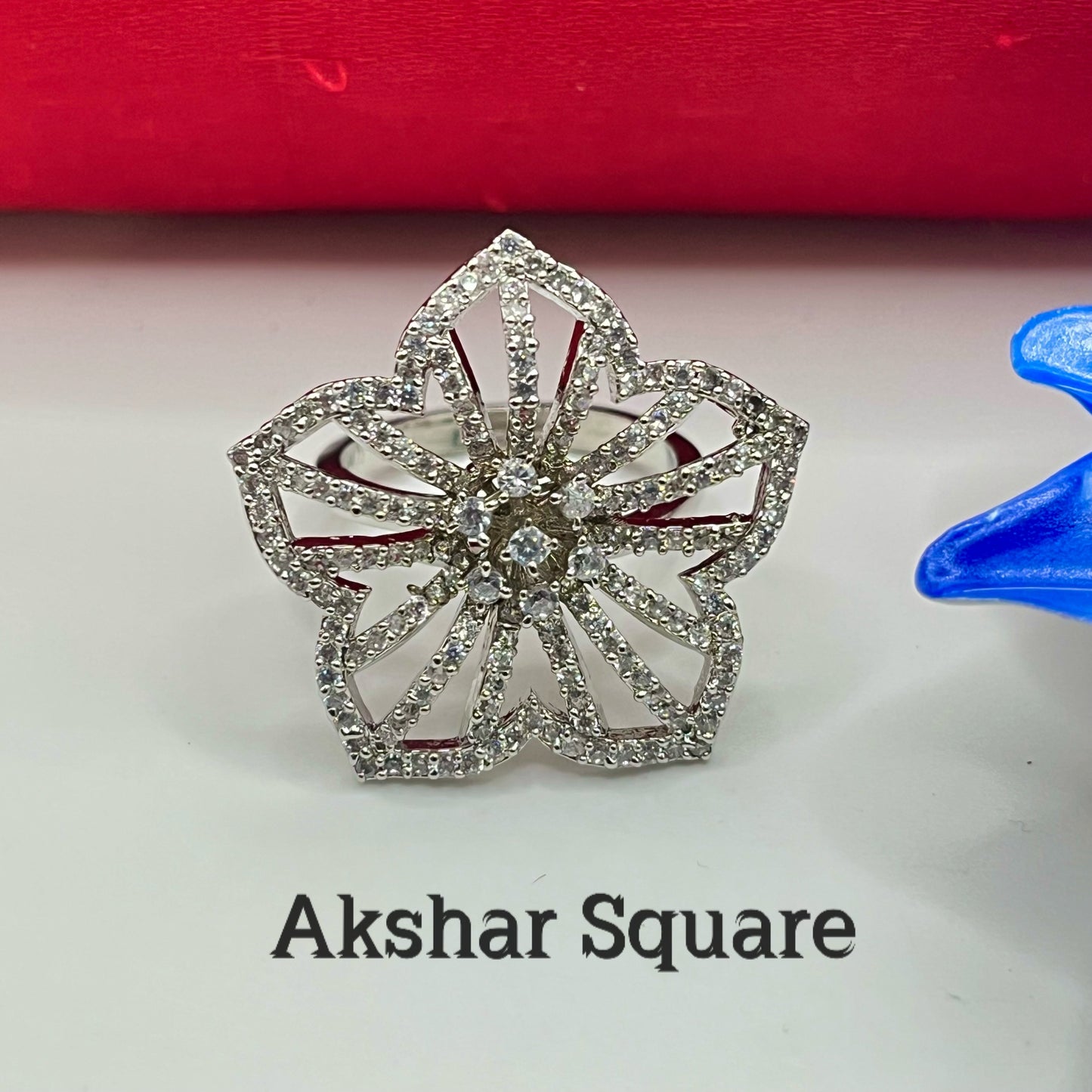 Flower design Finger rings