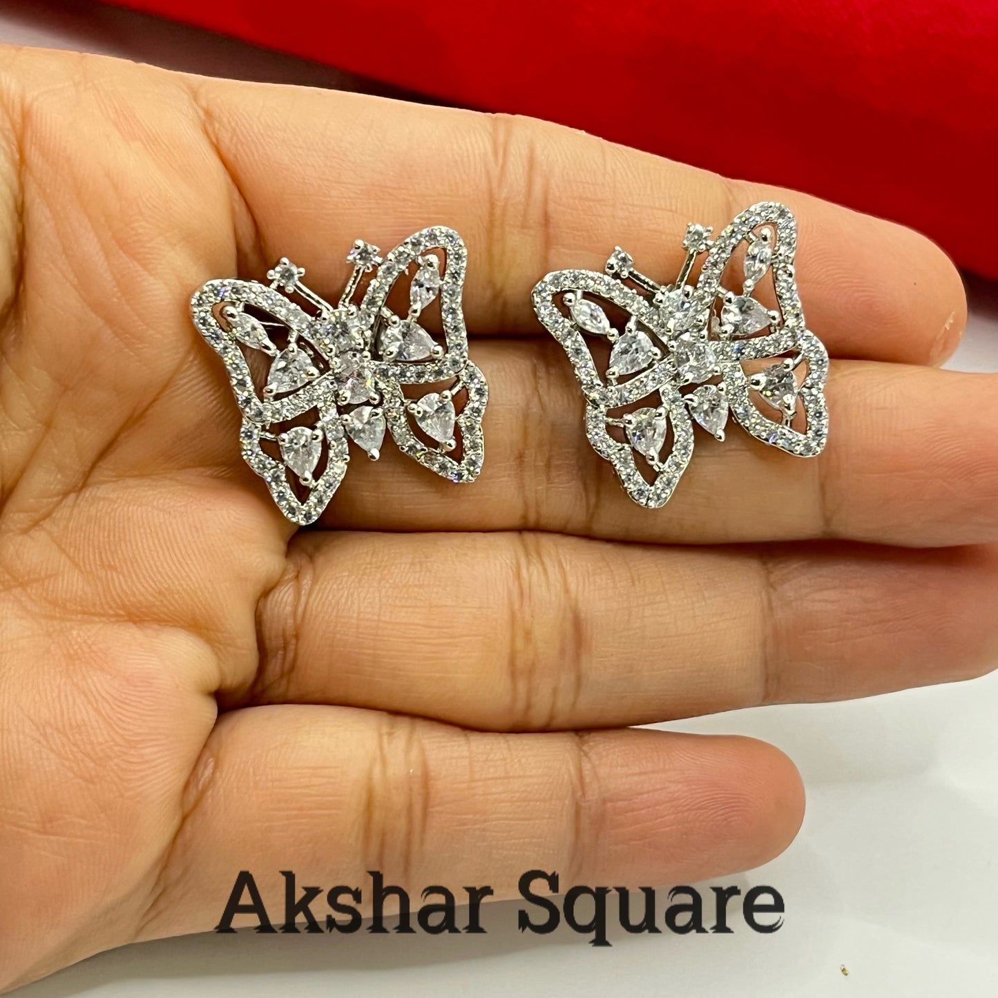 Butterfly Stud Earrings