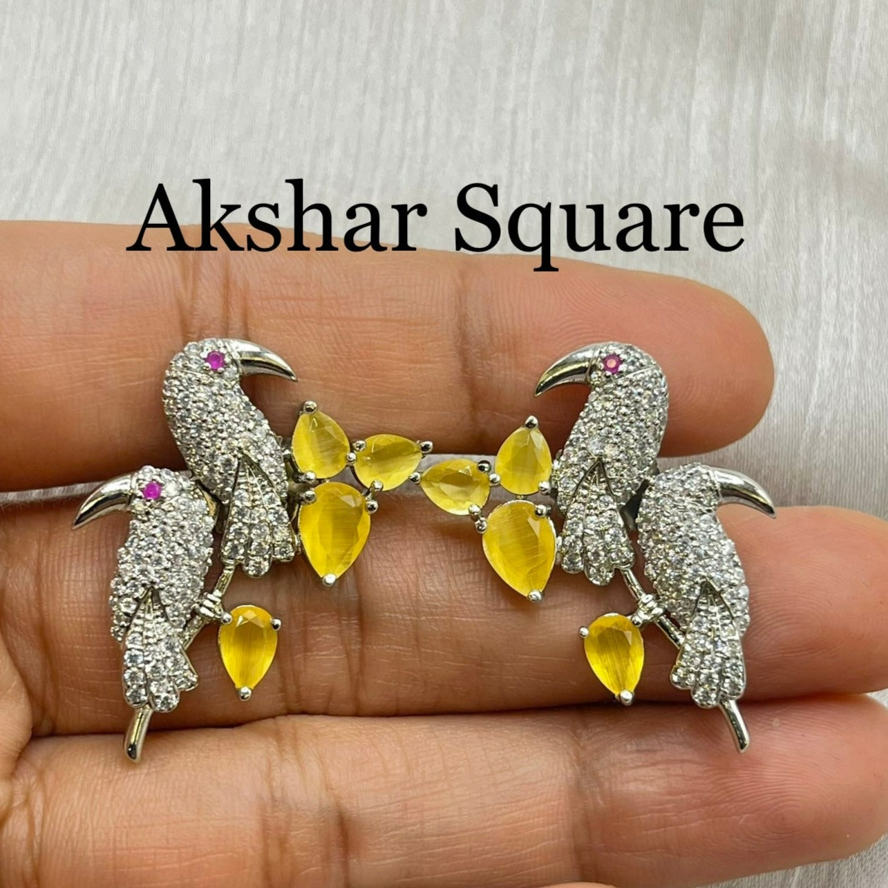 Parrot/Bird Stud Earrings